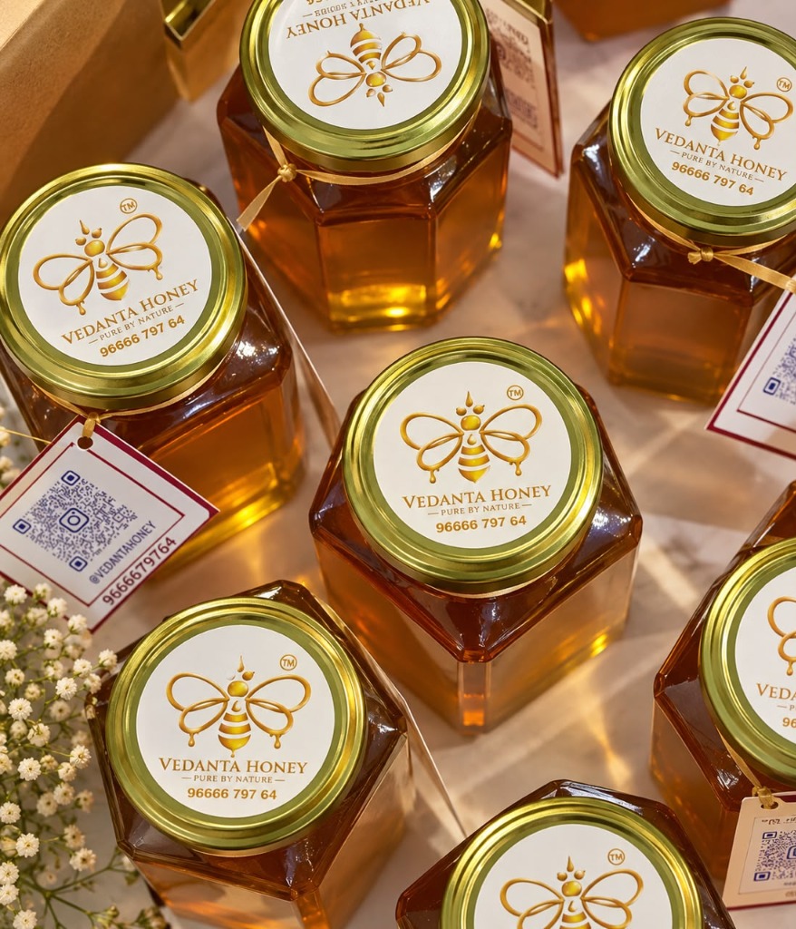 Artisanal Hexagonal Reserve Jars
